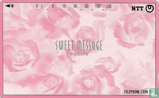 "Sweet Message, Sapporo" (Pink Roses) - Afbeelding 1
