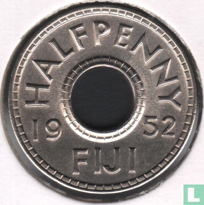 Fiji ½ penny 1952 - Afbeelding 1