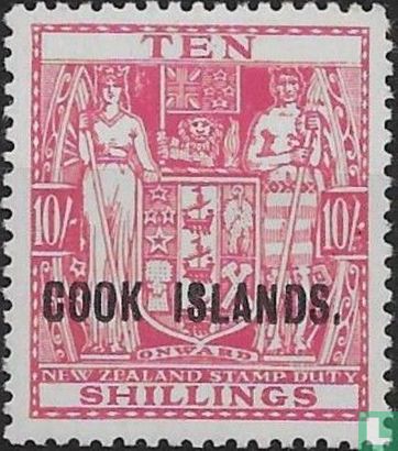 Briefmarken von Neuseeland mit Aufdruck