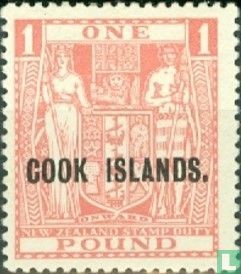 Briefmarken von Neuseeland mit Aufdruck