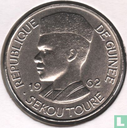 Guinea 10 francs 1962 - Image 1