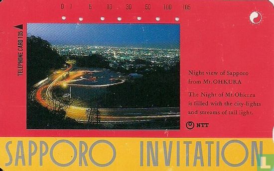 "Sapporo Invitation" - From Mount Okura - Afbeelding 1