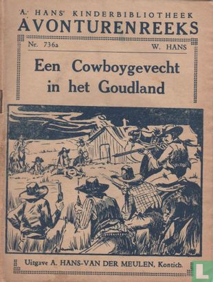 Een cowboygevecht in het Goudland - Afbeelding 1