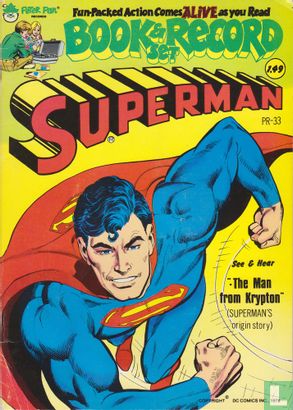 Superman Book & Record Set - The Man From Krypton - Bild 1