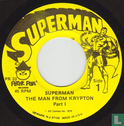 Superman Book & Record Set - The Man From Krypton - Bild 3