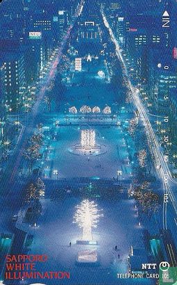 Sapporo White Illumination Odori Park - Afbeelding 1