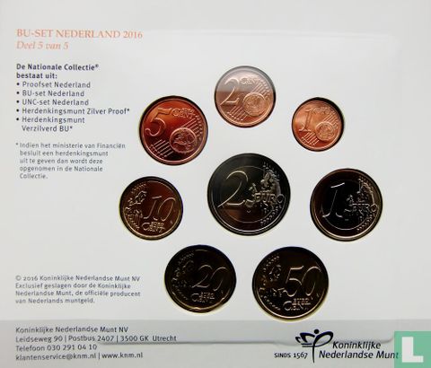 Netherlands mint set 2016 "Nationale Collectie" - Image 3