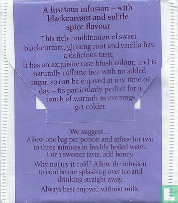 Blackcurrant, Ginseng & Vanilla  - Image 2