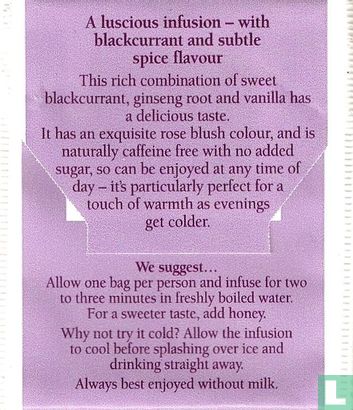 Blackcurrant, Ginseng & Vanilla - Afbeelding 2