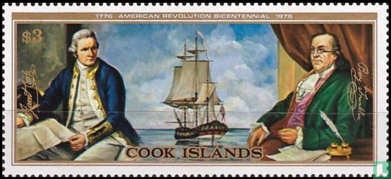 Benjamin Franklin und James Cook