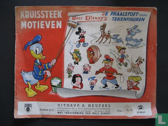 Donald Duck Kruissteek Motieven 1 1 - Image 1