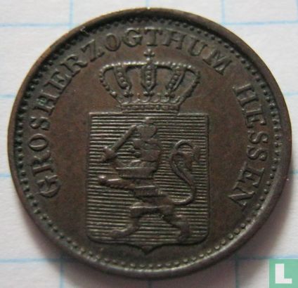 Hessen-Darmstadt 1 pfennig 1872 - Afbeelding 2
