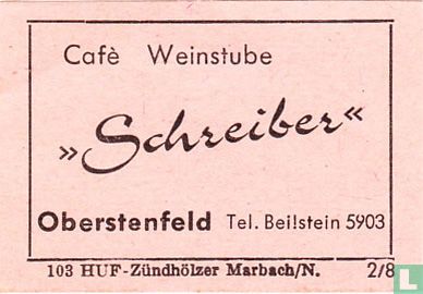 Café Weinstube "Schreiber"