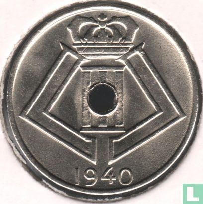 België 5 centimes 1940 - Afbeelding 1
