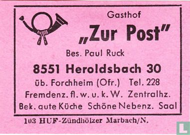 "Zur Post" - Paul Ruck