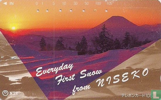 "Everyday First Snow From Niseko" - Afbeelding 1