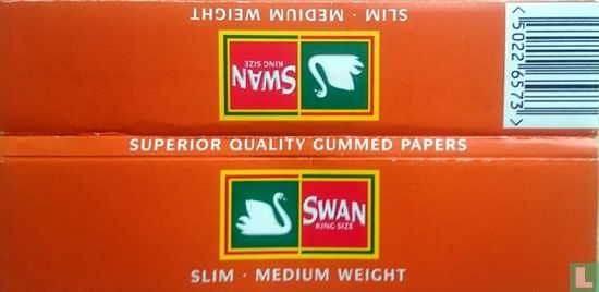 Swan orange king size slim medium weight  - Afbeelding 1
