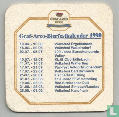 Graf-Arco-Bierfestkalender 1998 - Image 2