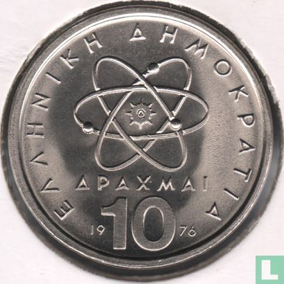 Greece 10 drachmai 1976 - Image 1