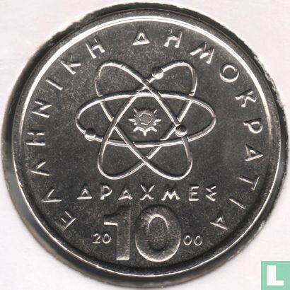 Greece 10 drachmes 2000 - Image 1