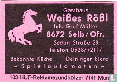 Gasthaus Weisses Röbl - Graf-Möller