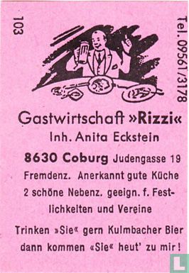 Gastwirtschaft "Rizzi" - Anita Eckstein