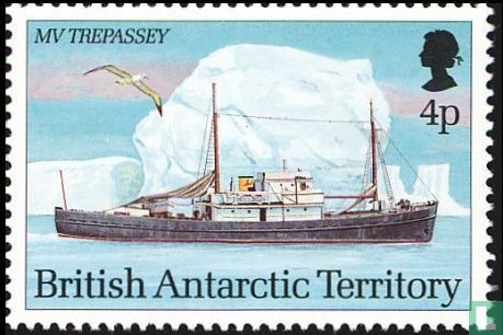 Antarctic research vessels   