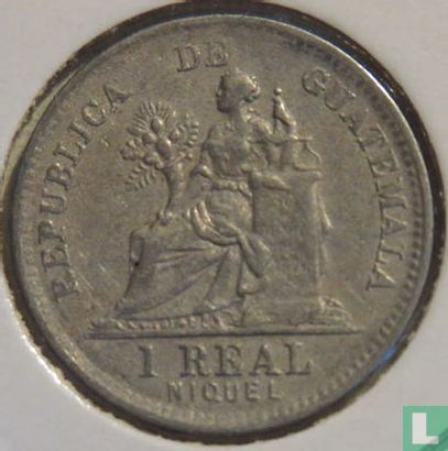 Guatemala 1 real 1900 (type 2) - Afbeelding 2