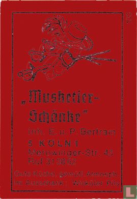 "Musketier-Schänke" - E. u. P. Bertram
