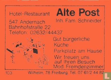 Alte Post - Fam. Schneider