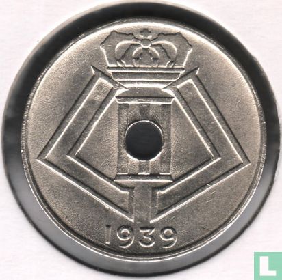 Belgium 10 centimes 1939 (NLD-FRA - type 1) - Image 1