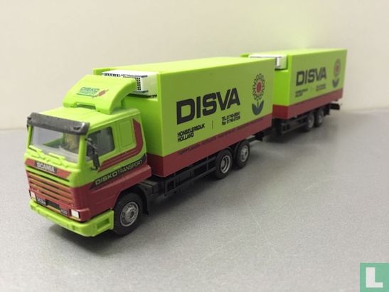 Scania Streamline refrigerated box trailer 'Disko Transport / DISVA' - Afbeelding 1