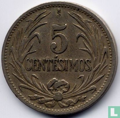 Uruguay 5 centésimos 1941 - Image 2