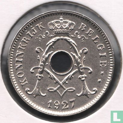 Belgium 10 centimes 1927 (NLD) - Image 1