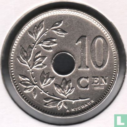 België 10 centimes 1927 (NLD) - Afbeelding 2
