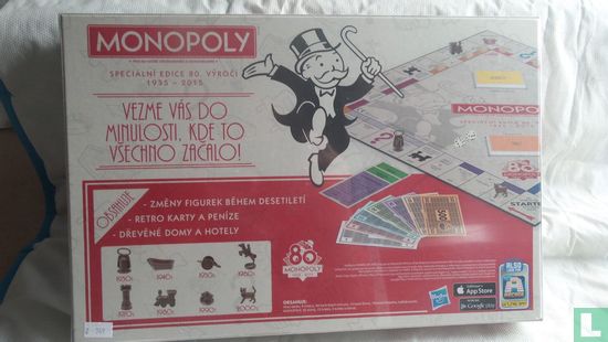Monopoly Speciální edice 80 - Afbeelding 2