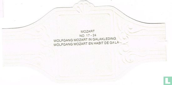 Wolfgang Mozart in galakleding  - Afbeelding 2