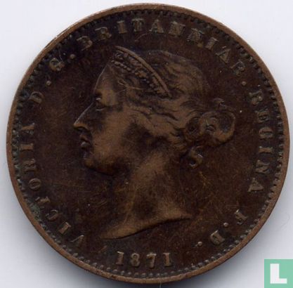 Jersey 1/26 shilling 1871 - Image 1