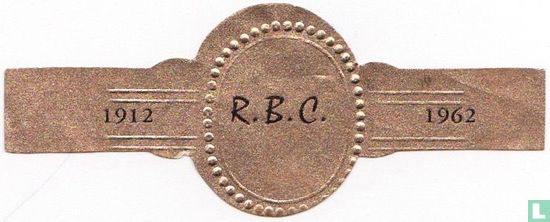 R.B.C. - 1912 - 1962 - Image 1