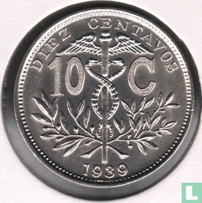 Bolivia 10 centavos 1939 - Afbeelding 1