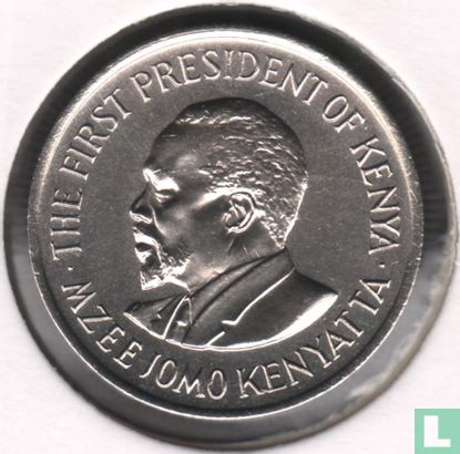 Kenya 25 cents 1969 - Image 2