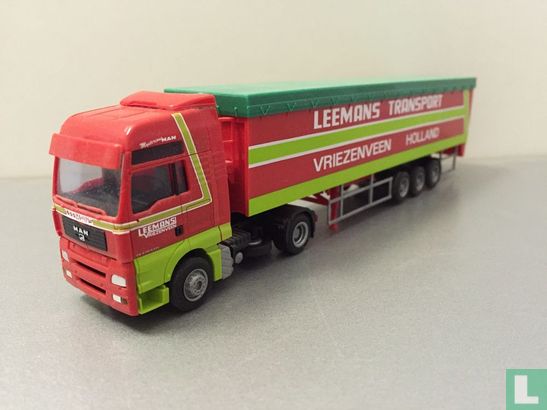 MAN TGX XXL walkin floor semi trailer 'Leemans Transport' - Bild 1