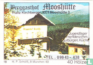 Mooshütte - Franz Kirchberger