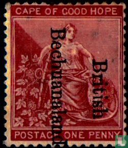 Cape of Good Hope, with overprint
