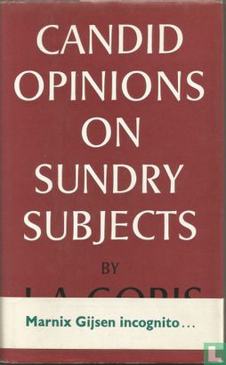 Candid opinions on sundry subjects - Image 1
