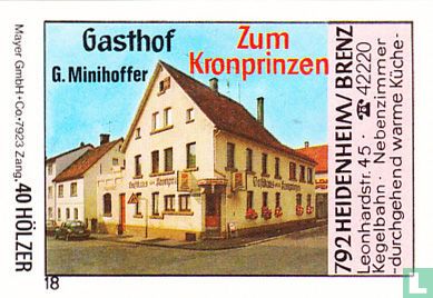 Gasthof Zum Kronprinzen - G. Minihoffer