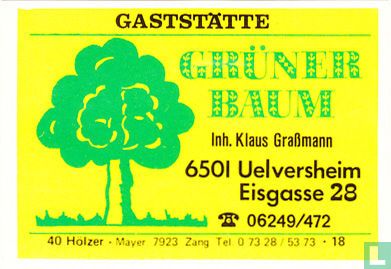 Grïner Baum - Klaus Grassmann