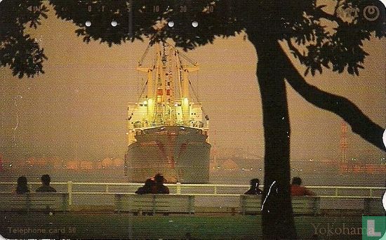 Yokohama - Ship in Harbour - Image 1