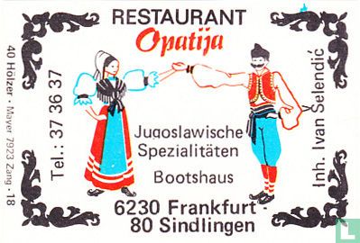 restaurant Opatija