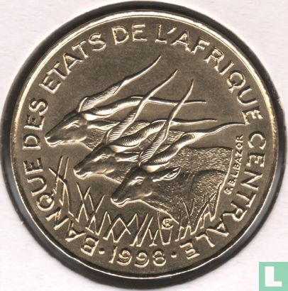 Centraal-Afrikaanse Staten 10 francs 1998 - Afbeelding 1